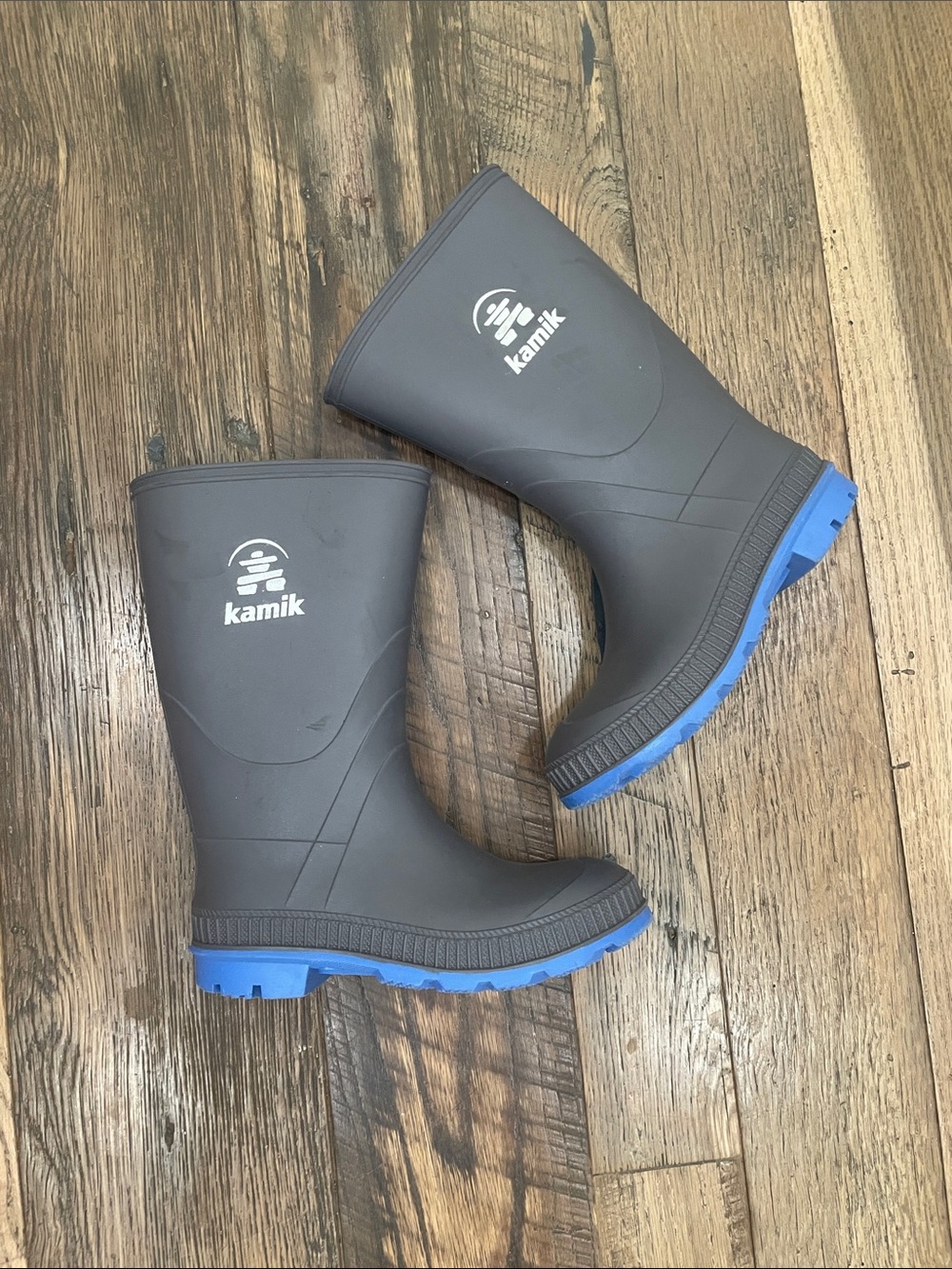 Kamik waterproof rain or snow boots boy 1